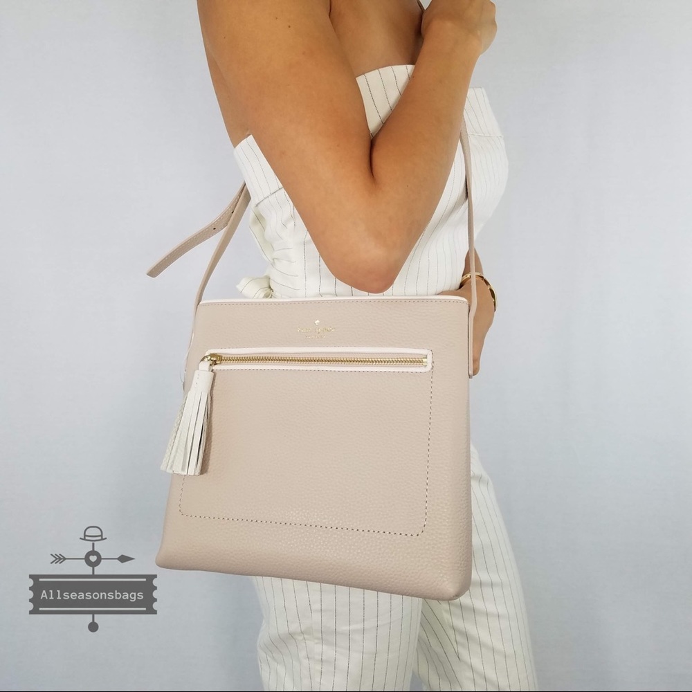 Kate spade Chester Dessi Street cement crossbody - Picture 2 of 8